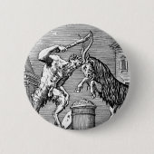 Clash of the Titans Ronde Button 5,7 Cm (Voorkant)