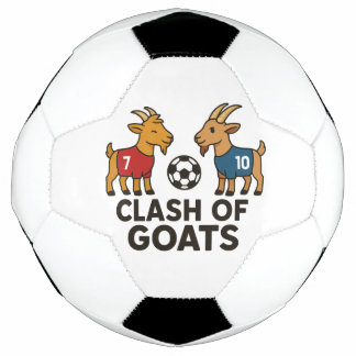Clash van GOATs Voetbal Grappige Voetbal