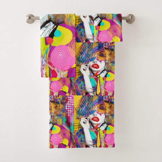 Clashy Lady Bad Handdoek (Insitu)