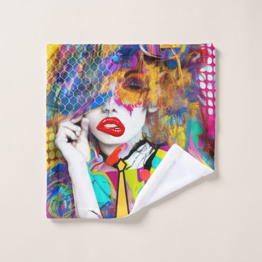 Clashy Lady Bad Handdoek (Wasdoekje)