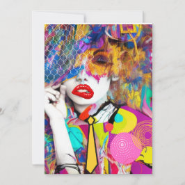 Clashy Lady Feestdagenkaart