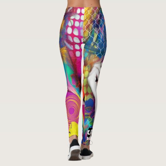 Clashy Lady Leggings (Achterkant)