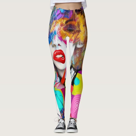 Clashy Lady Leggings (Voorkant)