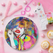 Clashy Lady Papieren Bordje (Feest)