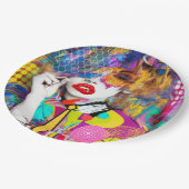 Clashy Lady Papieren Bordje (Gekanteld)