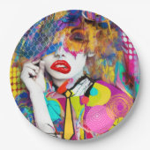 Clashy Lady Papieren Bordje (Voorkant)