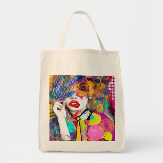 Clashy Lady Tote Bag (Voorkant)