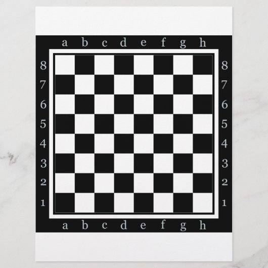 clasic chess-tafel flyer (Voorkant)