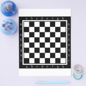 clasic chess-tafel flyer (Enkel)