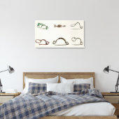 Clasps, gevonden in Marne Canvas Afdruk (Insitu (Slaapkamer))