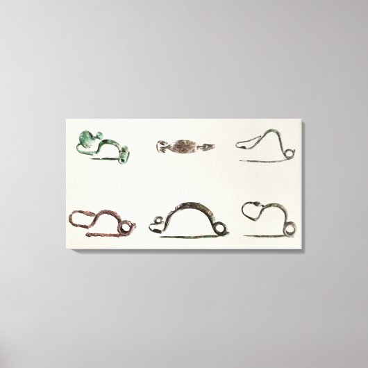 Clasps, gevonden in Marne Canvas Afdruk (Voorkant)