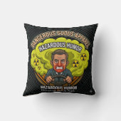 Class 1 Explosives Trucker Gift | Funny ADR Hazard Kussen (Achterkant)