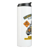 Class 1 Explosives Trucker Gift | Funny ADR Hazard Thermosbeker (Gedraaid links)