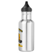 Class 1 Explosives Trucker Gift | Funny ADR Hazard Waterfles (Rechts)