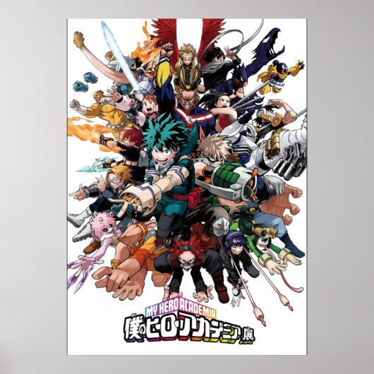 Class 1A Heroes Poster (Voorkant)