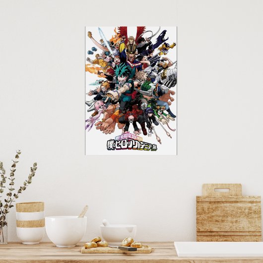 Class 1A Heroes Poster (Keuken)