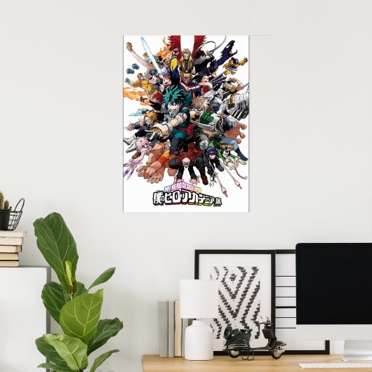 Class 1A Heroes Poster (Thuiskantoor)