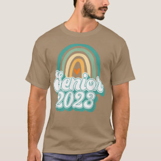 Class 2023 Future Senior Retro Rainbow - Over It!  T-shirt