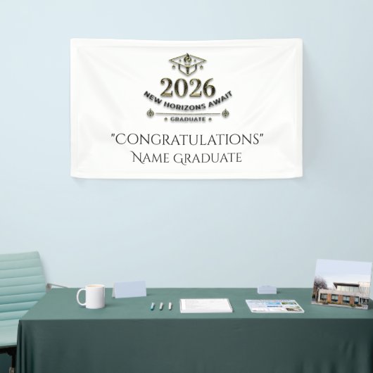 Class 2026 Graduation Banner / Pancarta Graduación (Beurs)