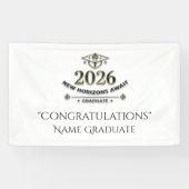 Class 2026 Graduation Banner / Pancarta Graduación (Horizontaal)