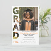 Class 2026 RN Nursing Graduate Party Invitation (Staand voorkant)