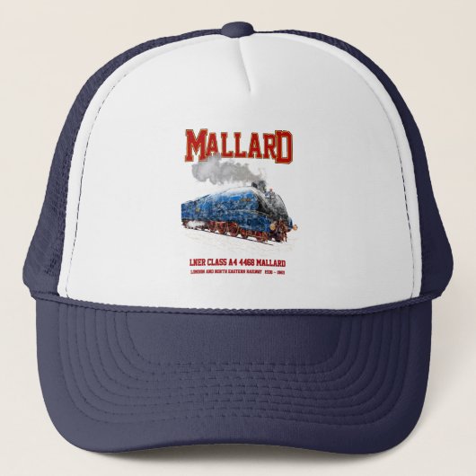 Class A4 Mallard - World Fastest Steam Locomotive Trucker Pet (Voorkant)
