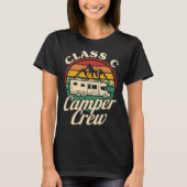 Class C Camper Crew RV Camping Matching Family Men T-shirt (Voorkant)