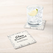 Class Dismissed School Teacher Retirement Party Kartonnen Onderzetters (Insitu)