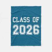 Class Graduation Graduate Illustration Fleece Deken (Voorkant)