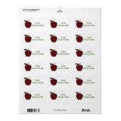 Class Library Book Bord Etiket (Full Sheet)