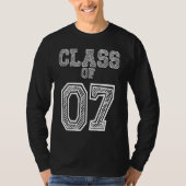 Class of 07  for Class of 2007 Reunion T-shirt (Voorkant)