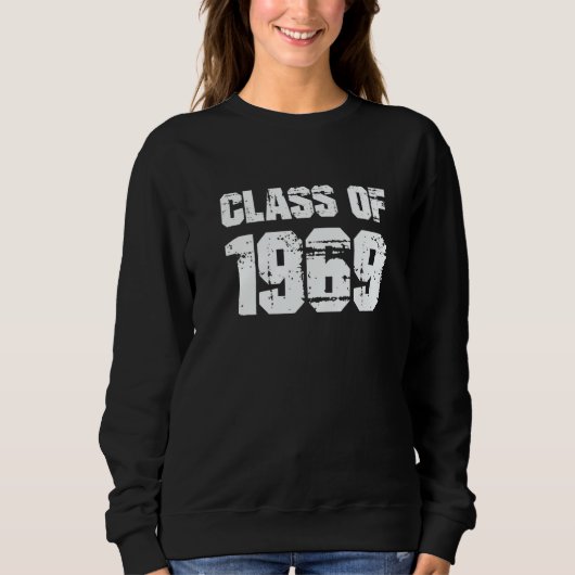 Class of 1969 High School College Graduation Reuni Trui (Voorkant)