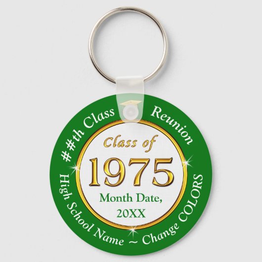 Class of 1975, 50 year Class Reunion Souvenirs, Sleutelhanger (Voorkant)