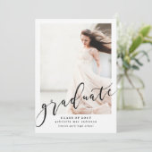 CLASS OF 2017 AFSTUDEREN Afstuderen Uitnodiging (Staand voorkant)