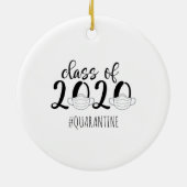 Class of 2020 Ornament - Facemask (Achterkant)