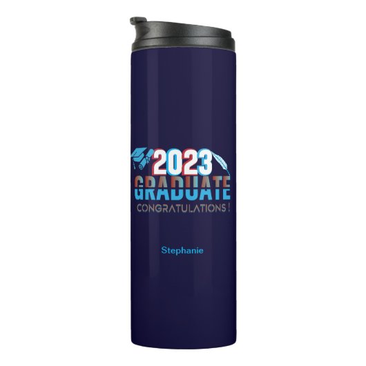 Class of 2023 graduate Design Thermosbeker (Geroteerd rechts)