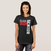 Class of 2024 Senior 24 High School Graduation 1 T-shirt (Voorkant volledig)