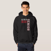 Class of 2024 Senior 24 High School Graduation Par Hoodie (Voorkant volledig)