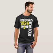 Class of 2024 Senior 24 High School Graduation Par T-shirt (Voorkant volledig)