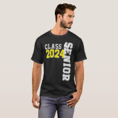 Class of 2024 Senior 24 High School Graduation Par T-shirt (Voorkant volledig)