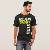 Class of 2024 Senior 24 High School Graduation Par T-shirt (Voorkant volledig)