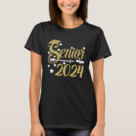 Class of 2024 Senior Class 24 Graduation Senior 20 T-shirt (Voorkant)