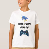 Class of 2025 Game On | Student Tee T-shirt (Voorkant)