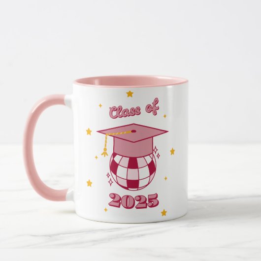 Class of 2025 Graduation Mug – Custom Year Gift Mok (Links)