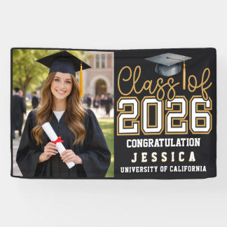 Class of 2025 Graduation Personalized Spandoek