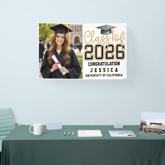 Class of 2025 Graduation Personalized Spandoek (Beurs)