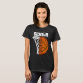 Class of 2025 Senior 25 Basketball High School Gra T-shirt (Voorkant volledig)