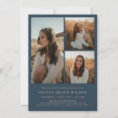 Class of 2026 Arch Photo Graduation Party Kaart (Achterkant)