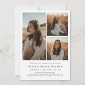 Class of 2026 Arch Photo Graduation Party Kaart (Achterkant)