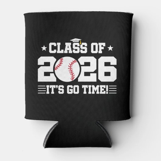Class of 2026 Baseball Graduation It’s Go Time Blikjeskoeler (Voorkant)